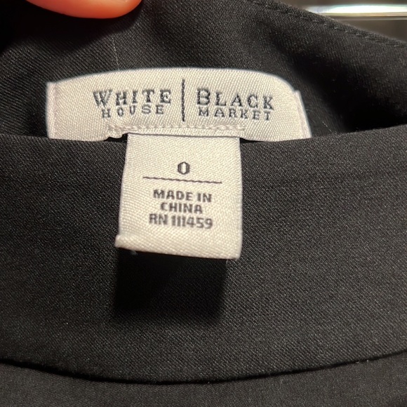 NWOT WHBM Tiered Pencil Skirt - Layered, Knee Length - Picture 5 of 5